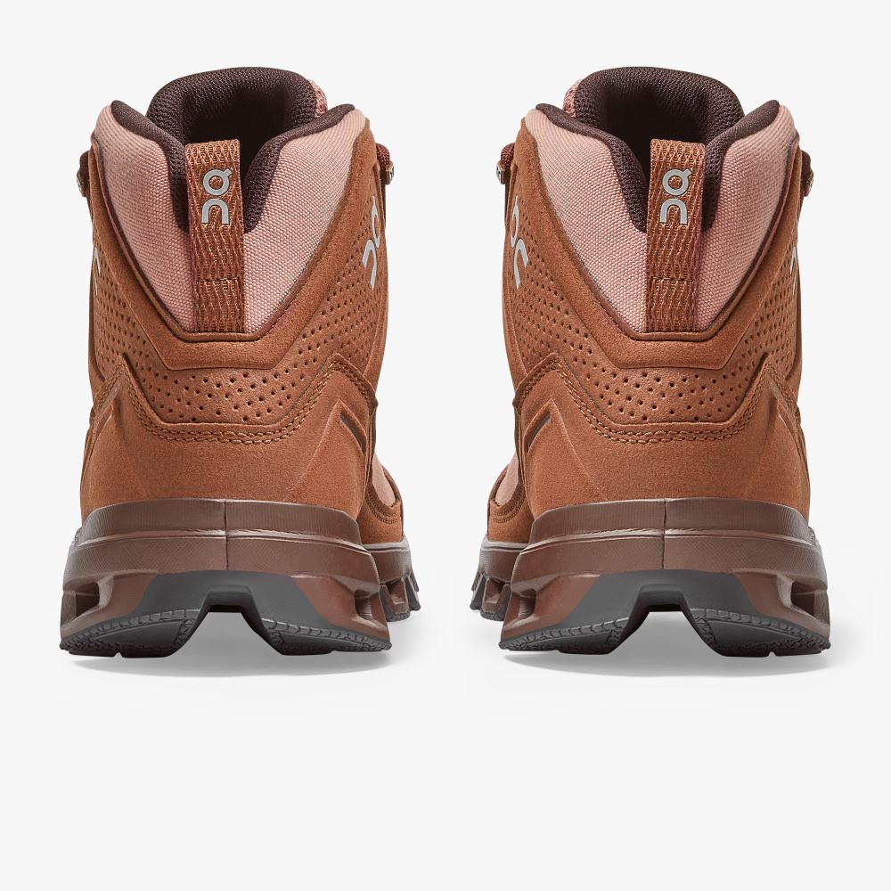 On Cloudridge: ultralight, high-comfort hiking boot - Mocha | Pebble ON95XF92 - Image 5
