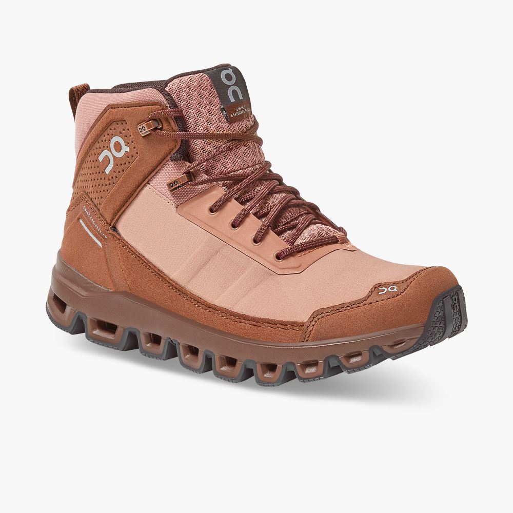 On Cloudridge: ultralight, high-comfort hiking boot - Mocha | Pebble ON95XF92 - Image 6
