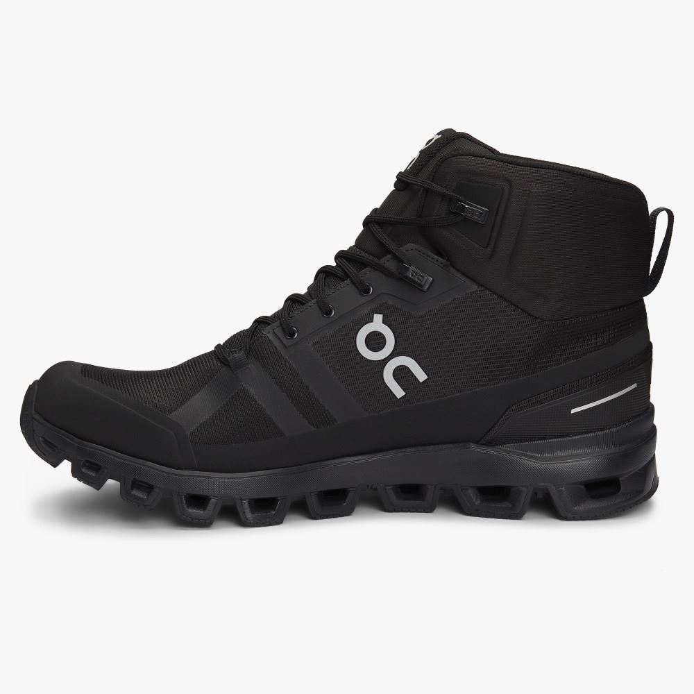 On Cloudrock Waterproof - The Lightweight Hiking Boot - All | Black ON95XF11 - Image 4