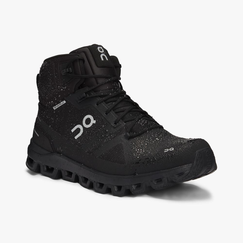 On Cloudrock Waterproof - The Lightweight Hiking Boot - All | Black ON95XF11 - Image 6