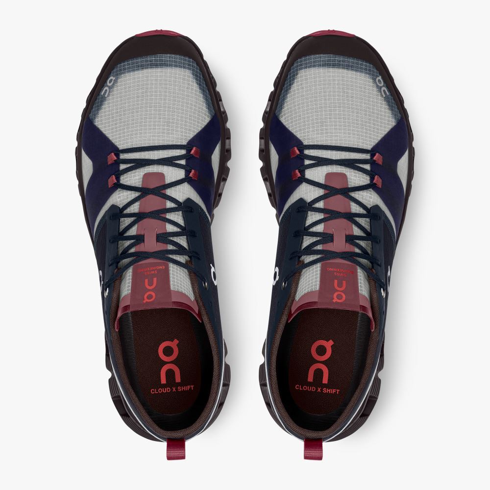 On Running X Shift: Colorful Lightweight Workout Shoe - Ink | Cherry ON95XF235 - Image 2