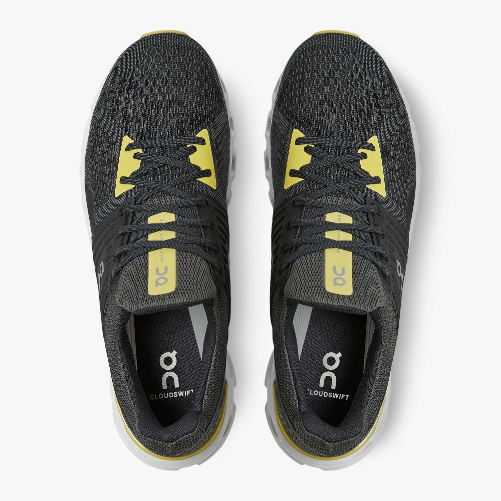 On Cloudswift - Road Shoe For Urban Running - Magnet | Citron ON95XF59 - Image 2