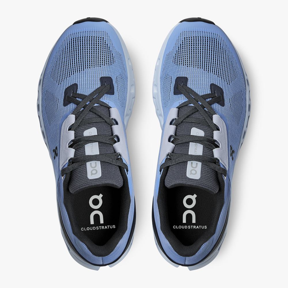 On Cloudstratus: Maximum Cushioned Running Shoe - Marina | Magnet ON95XF139 - Image 2