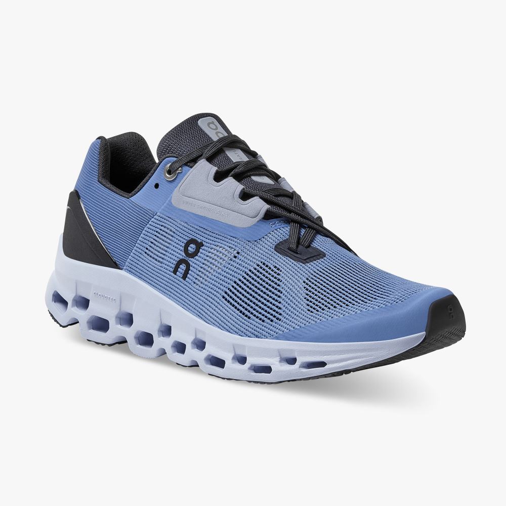 On Cloudstratus: Maximum Cushioned Running Shoe - Marina | Magnet ON95XF139 - Image 7