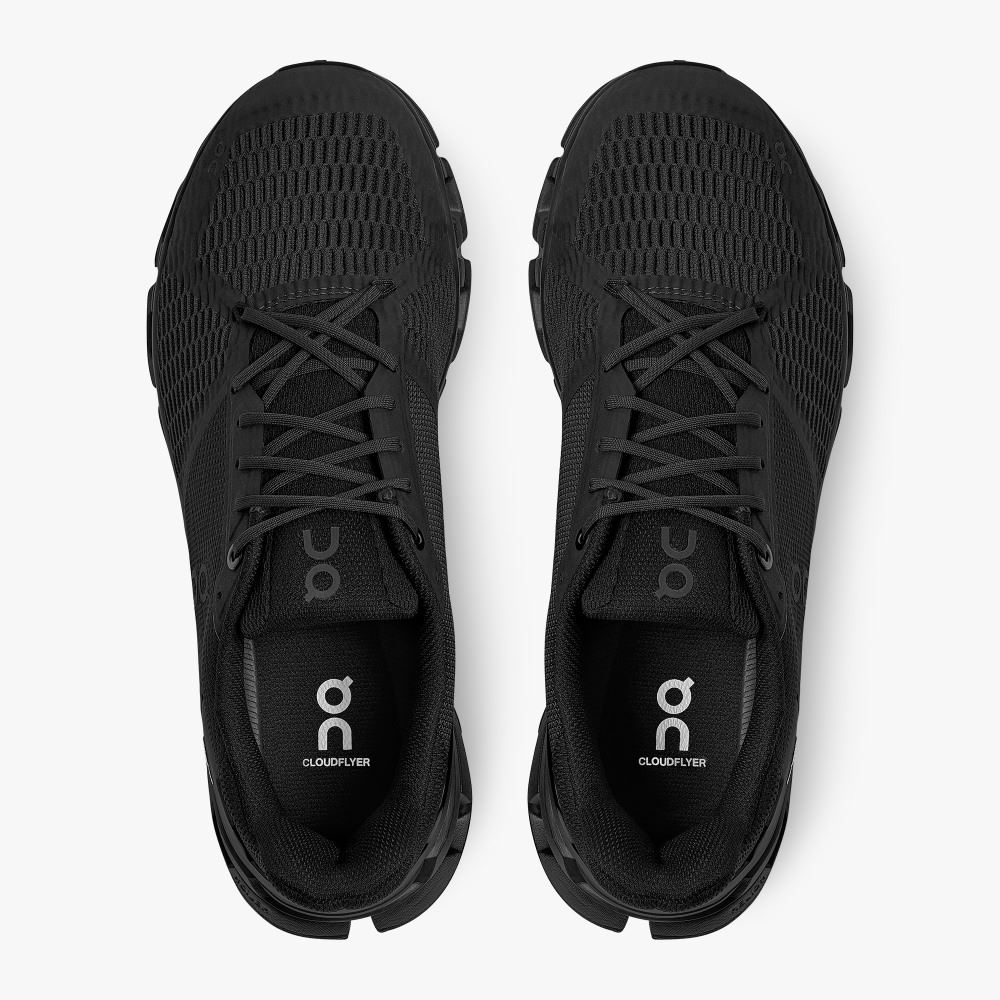 On Cloudflyer: Supportive Running Shoe. Light & Stable - All | Black ON95XF49 - Image 2