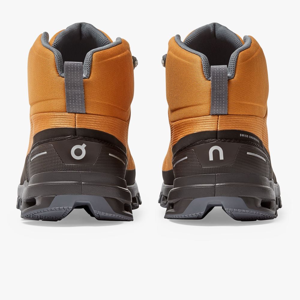 On Cloudrock Waterproof - The Lightweight Hiking Boot - Pecan | Brown ON95XF14 - Image 5