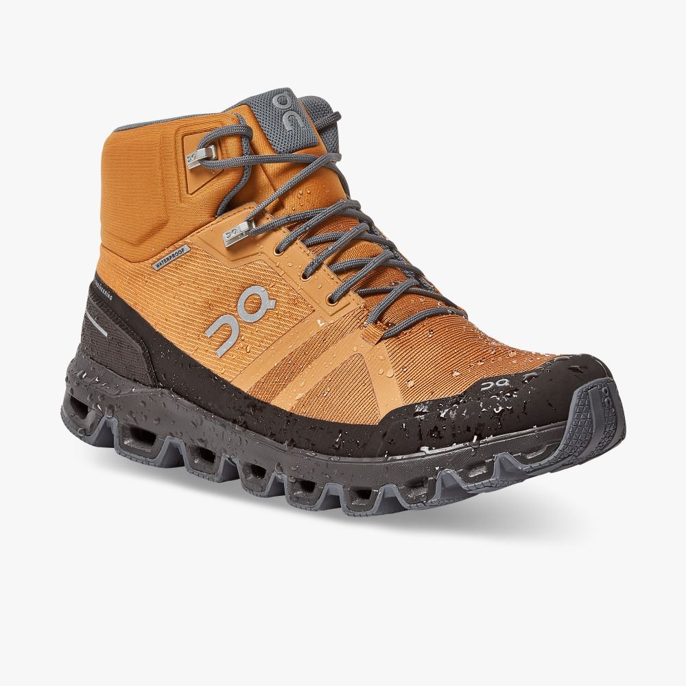 On Cloudrock Waterproof - The Lightweight Hiking Boot - Pecan | Brown ON95XF14 - Image 6