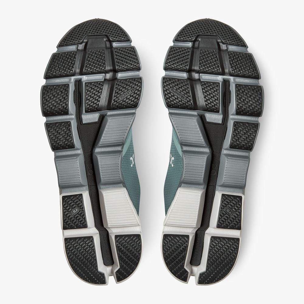 On Cloudflyer Waterproof - Waterproof Stability Running Shoe - Sea | Glacier ON95XF52 - Image 3