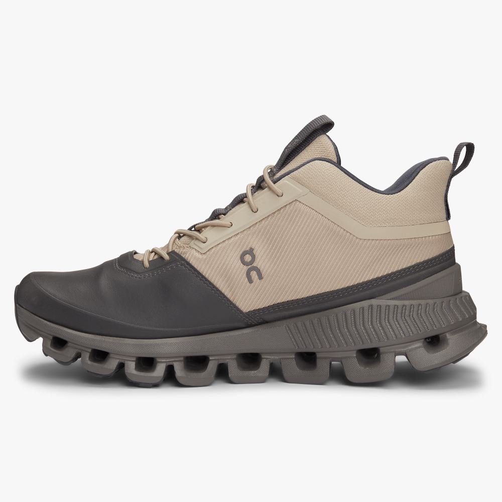 On Running Hi - High Top Sneaker - Sand | Eclipse ON95XF340 - Image 4