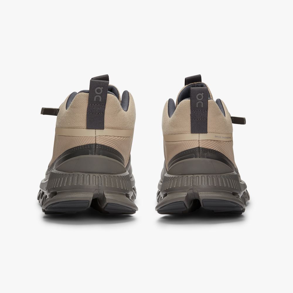 On Running Hi - High Top Sneaker - Sand | Eclipse ON95XF340 - Image 5