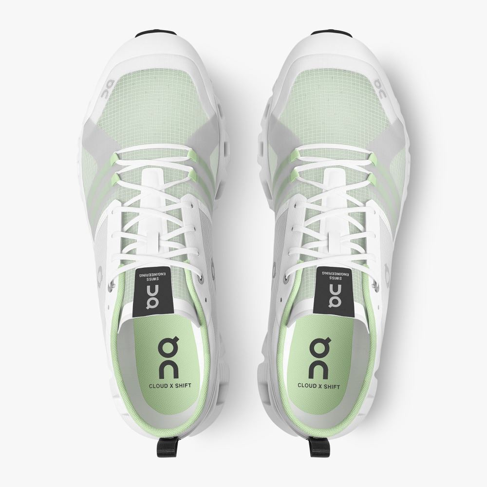 On Running X Shift: Colorful Lightweight Workout Shoe - White | Matcha ON95XF237 - Image 2