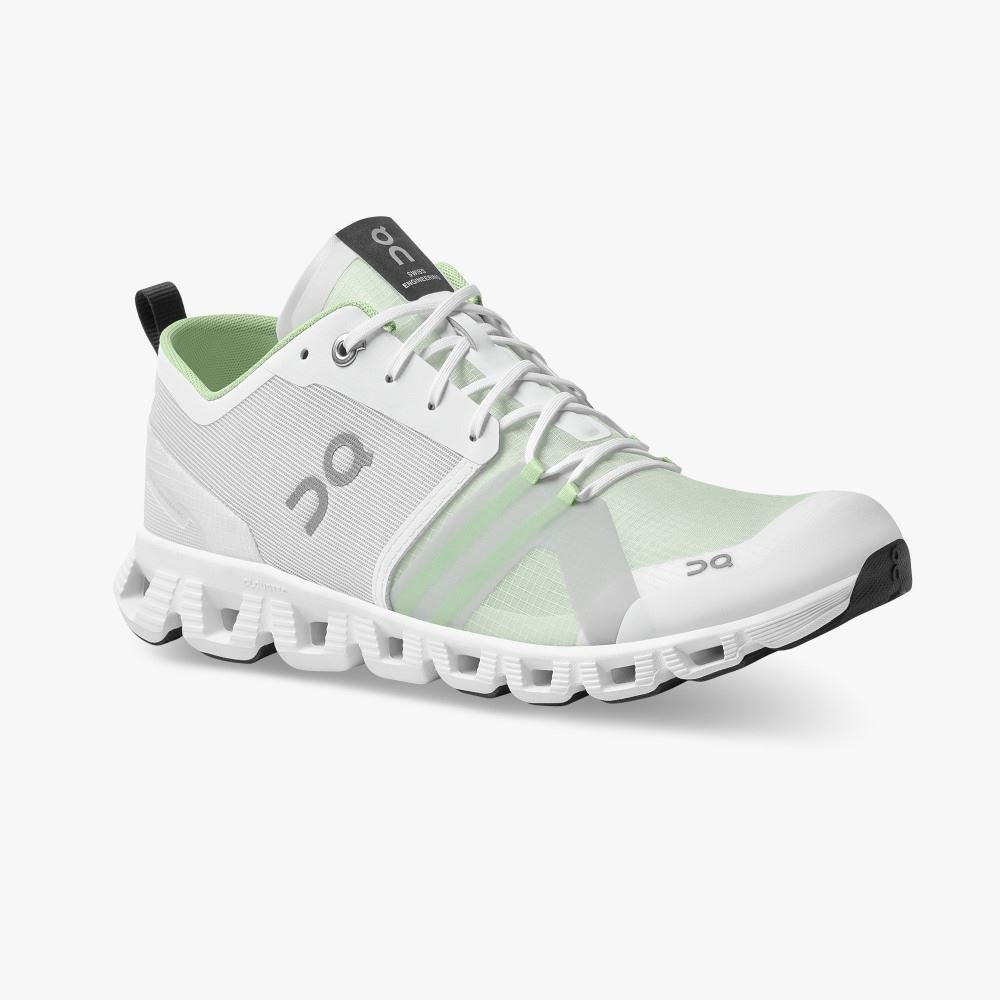 On Running X Shift: Colorful Lightweight Workout Shoe - White | Matcha ON95XF237 - Image 6