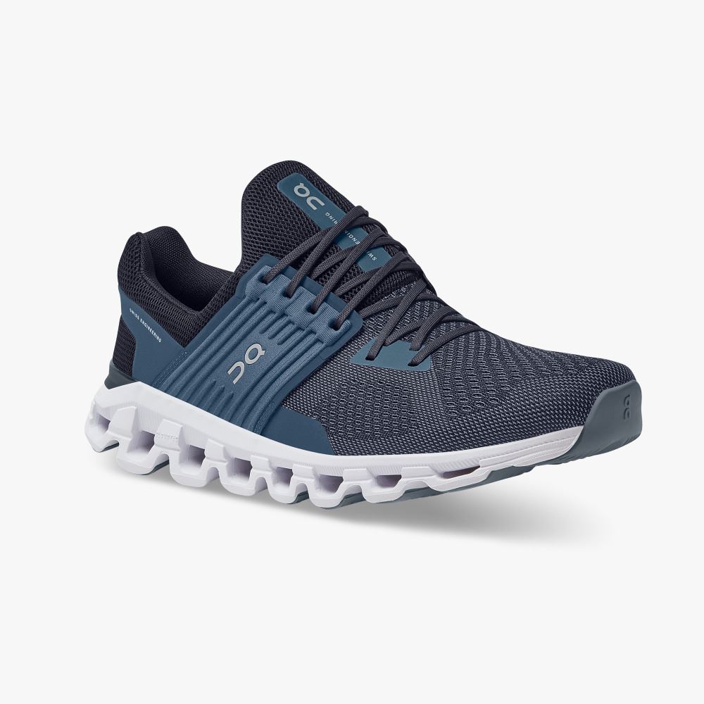 On Cloudswift - Road Shoe For Urban Running - Denim | Midnight ON95XF61 - Image 5