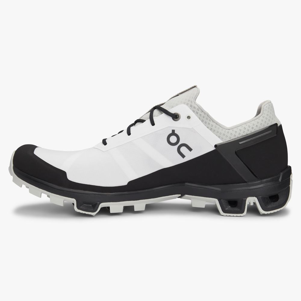 On Cloudventure Peak - Lightweight Trail Running Shoe - White | Black ON95XF68 - Image 4
