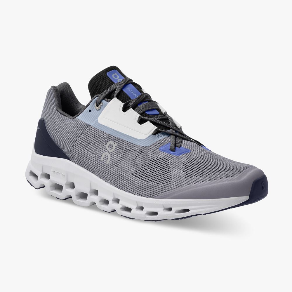 On Cloudstratus: Maximum Cushioned Running Shoe - Fossil | Midnight ON95XF28 - Image 6