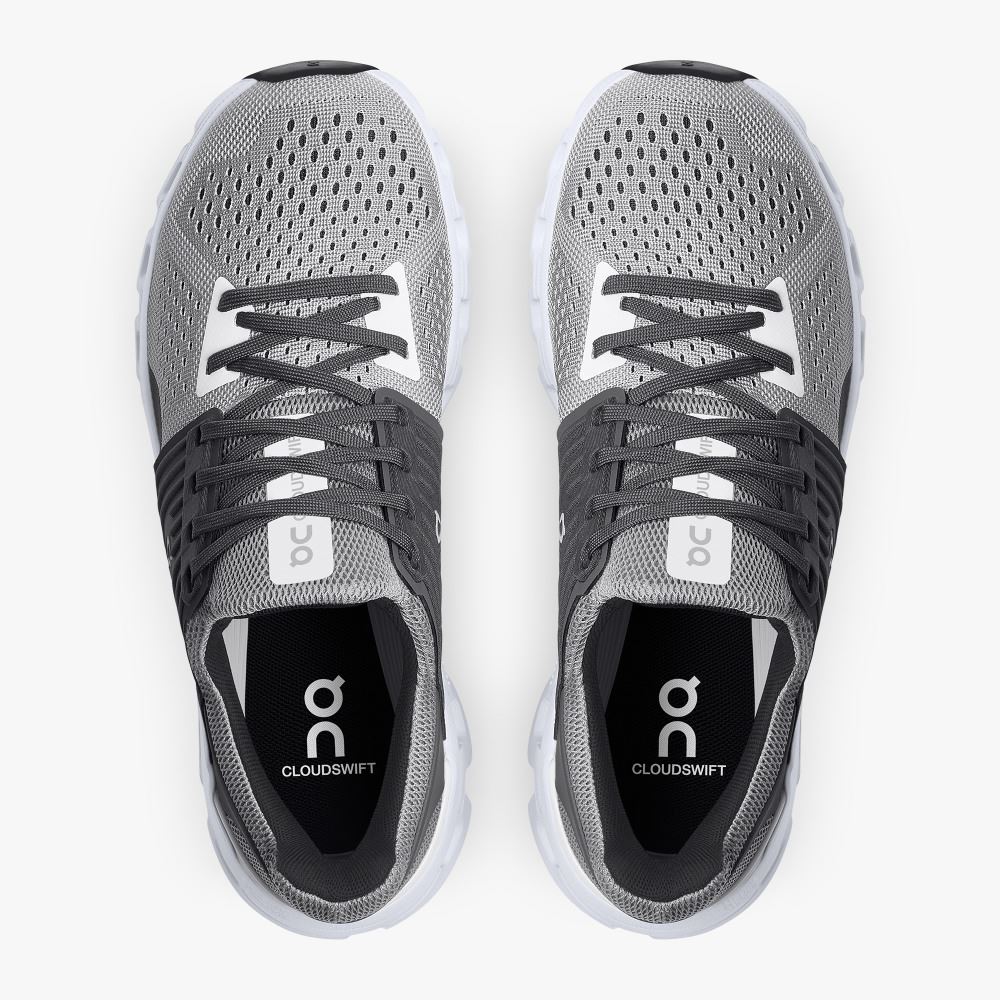 On Cloudswift - Road Shoe For Urban Running - Alloy | Eclipse ON95XF377 - Image 2