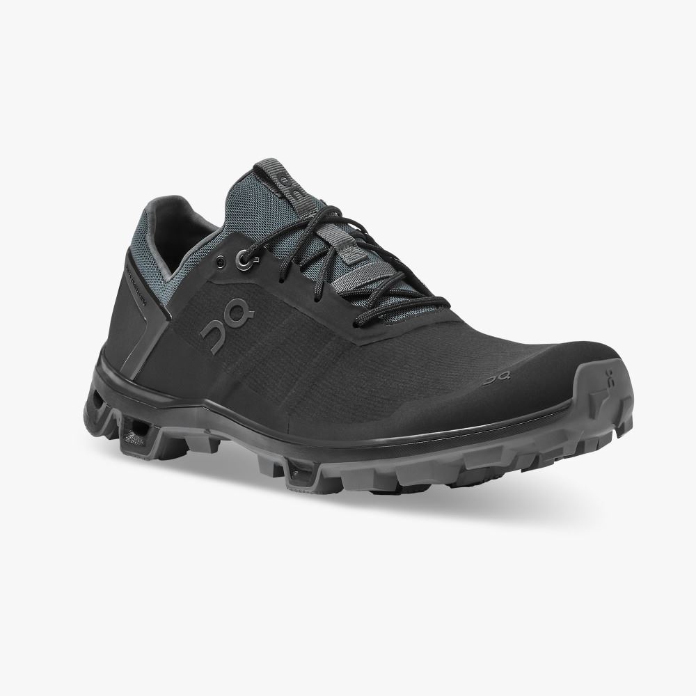 On Cloudventure Peak - Lightweight Trail Running Shoe - Black | Rock ON95XF21 - Image 6