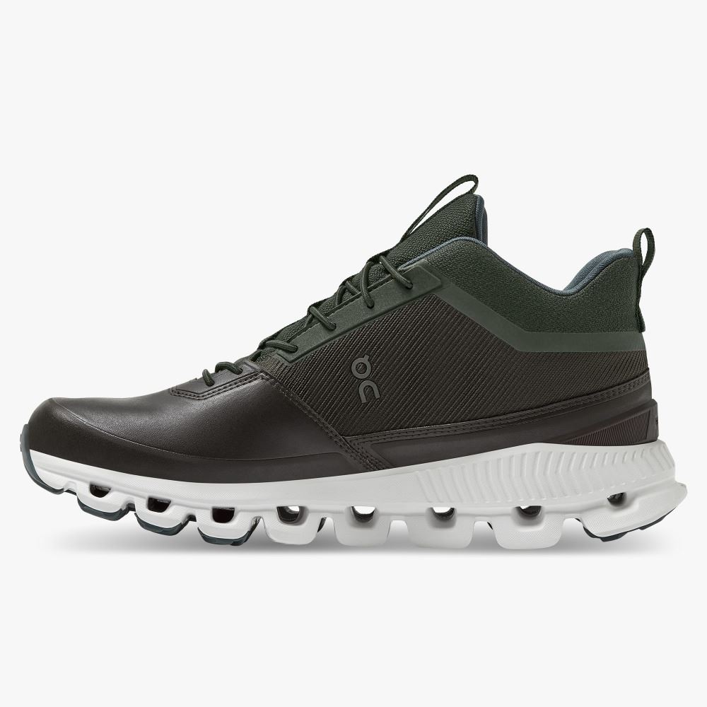 On Running Hi - High Top Sneaker - Fir | Umber ON95XF331 - Image 4
