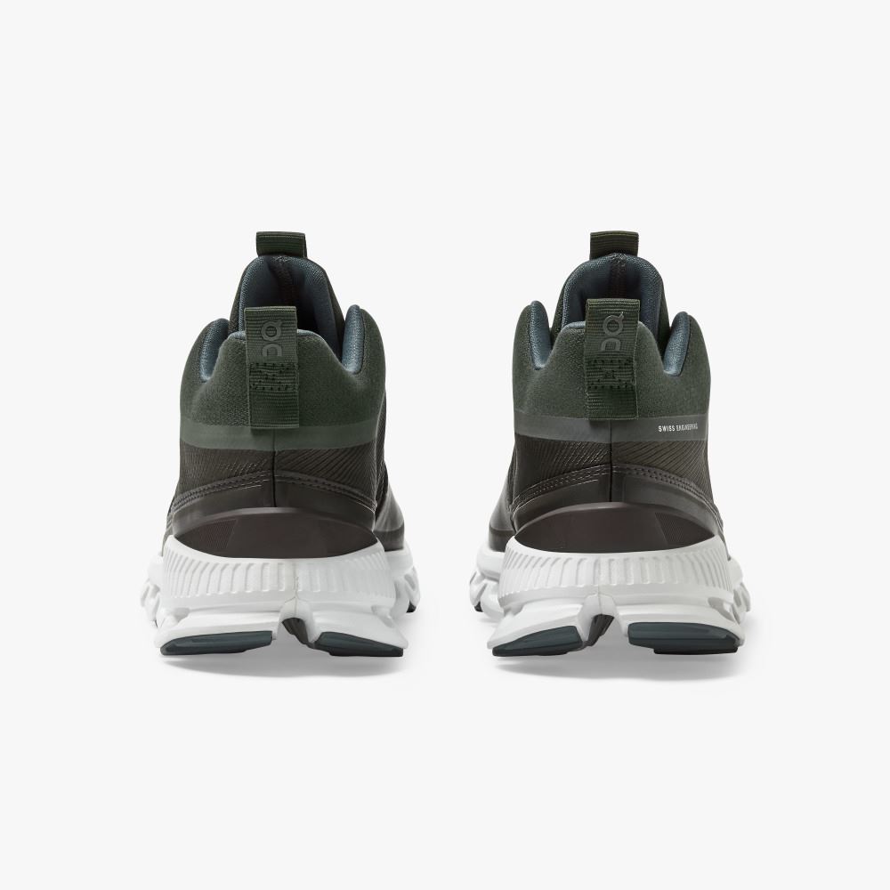 On Running Hi - High Top Sneaker - Fir | Umber ON95XF331 - Image 5