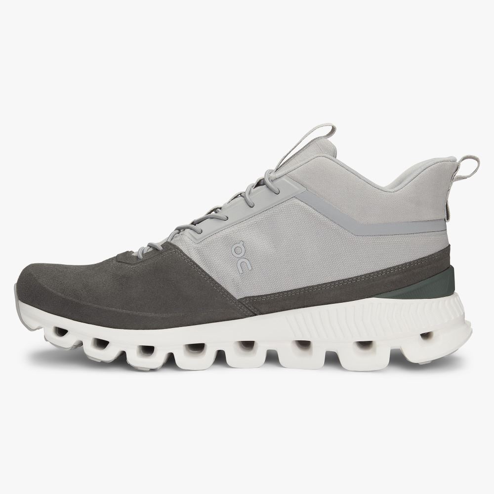 On Running Hi - High Top Sneaker - Slate | Rock ON95XF216 - Image 4