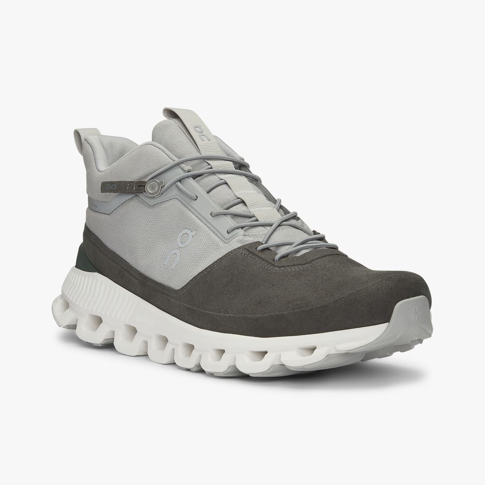 On Running Hi - High Top Sneaker - Slate | Rock ON95XF216 - Image 6
