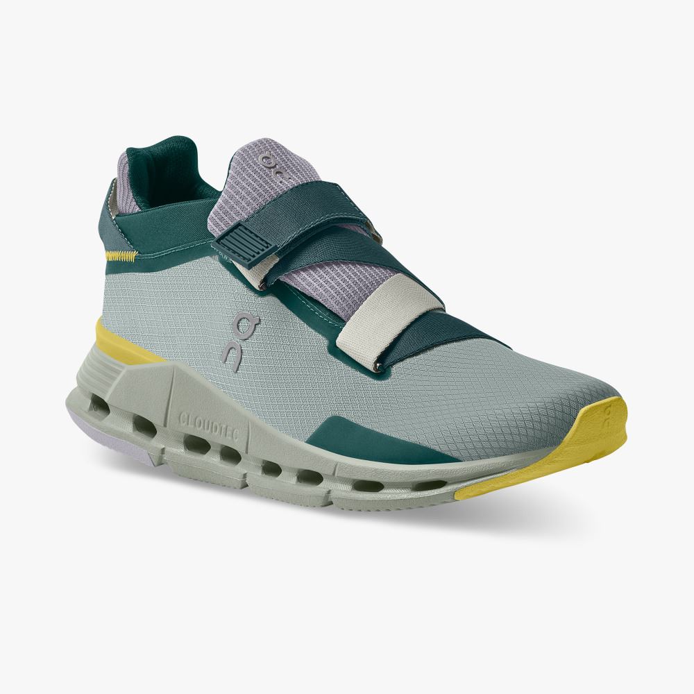 On Runningnova Wrap: women's exclusive performance sneaker - Evergreen | Citron ON95XF369 - Image 6