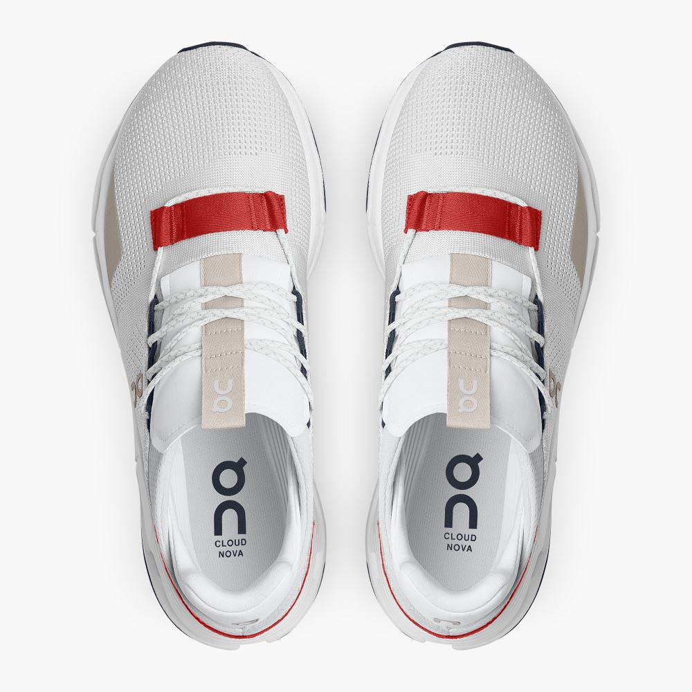 On Runningnova - The lightweight sneaker for all-day comfort - White | Red ON95XF262 - Image 2