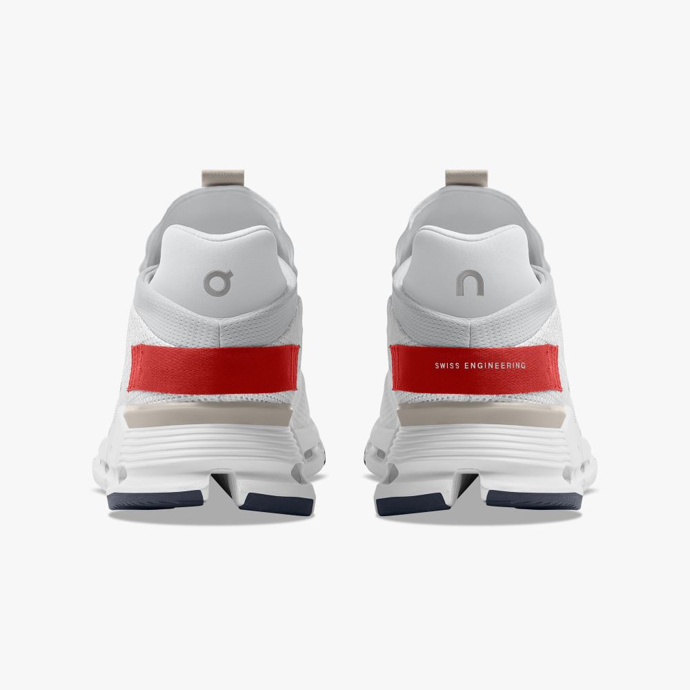 On Runningnova - The lightweight sneaker for all-day comfort - White | Red ON95XF262 - Image 5