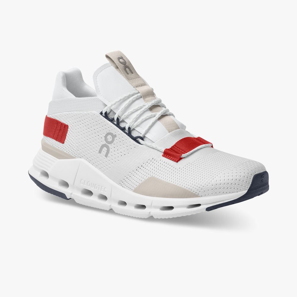 On Runningnova - The lightweight sneaker for all-day comfort - White | Red ON95XF262 - Image 6