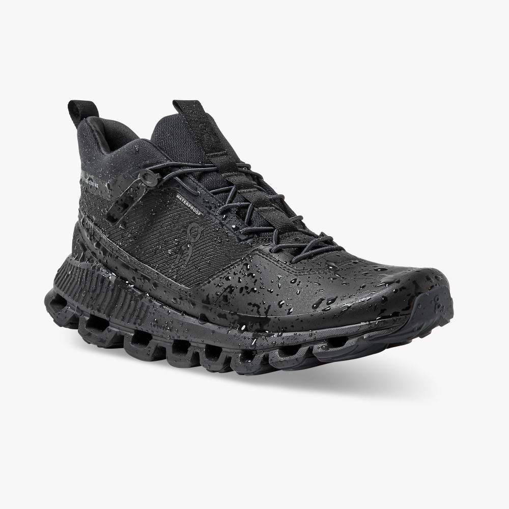 On Running Hi - High Top Sneaker - All | Black ON95XF327 - Image 6