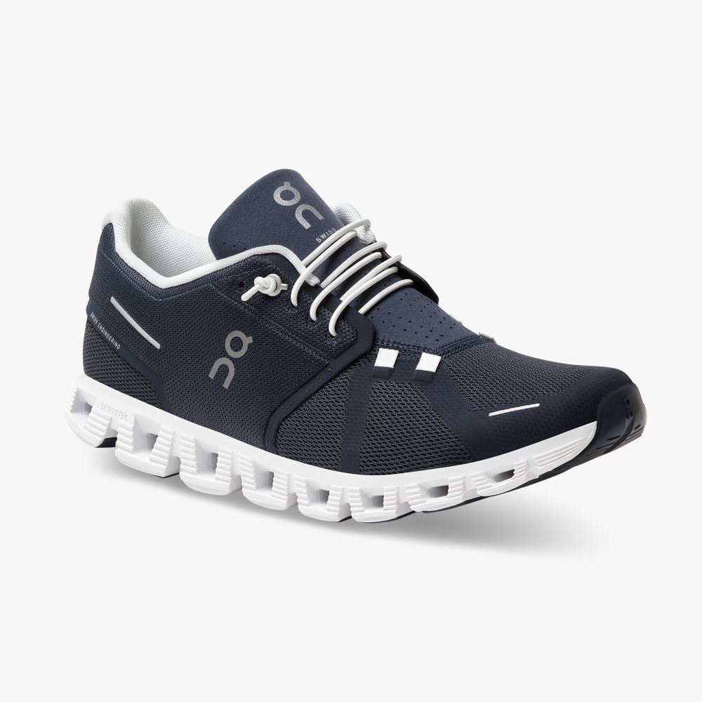 On Running 5 - the lightweight shoe for everyday performance - Midnight | White ON95XF183 - Image 6