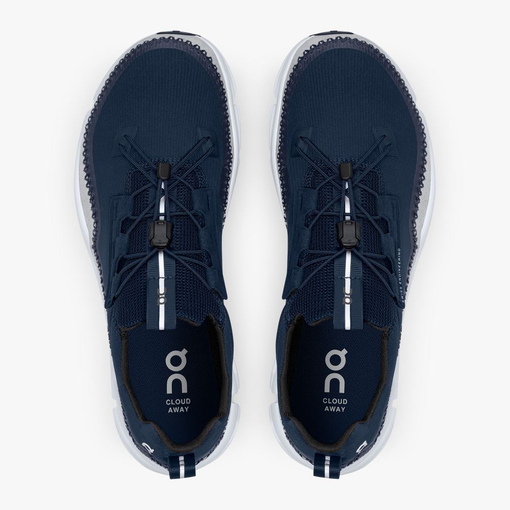 On Runningaway: All Day & Travel Shoe. Light and Versatile - Ink | White ON95XF366 - Image 2
