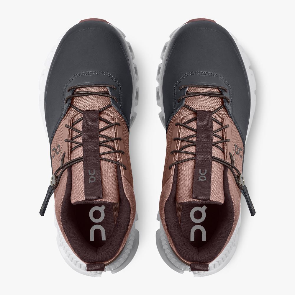 On Running Hi - High Top Sneaker - Cocoa | Pebble ON95XF329 - Image 2