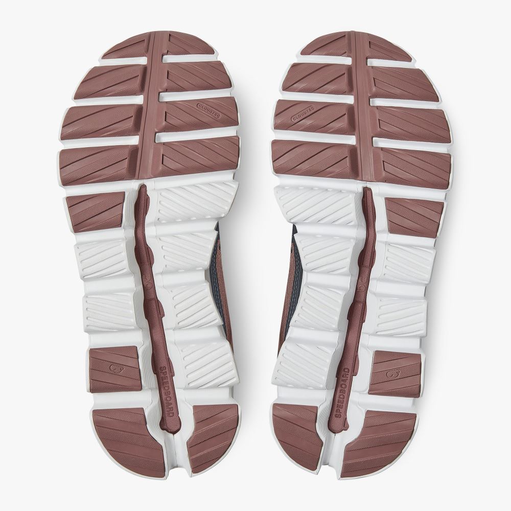 On Running Hi - High Top Sneaker - Cocoa | Pebble ON95XF329 - Image 3