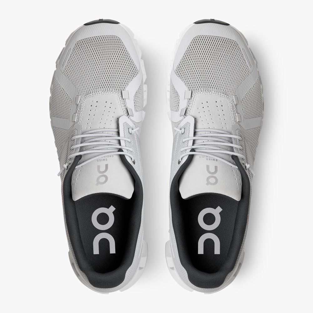 On Running 5 - the lightweight shoe for everyday performance - Glacier | White ON95XF180 - Image 2