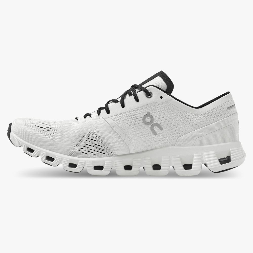 On New Cloud X - Workout and Cross Training Shoe - White | Black ON95XF245 - Image 5