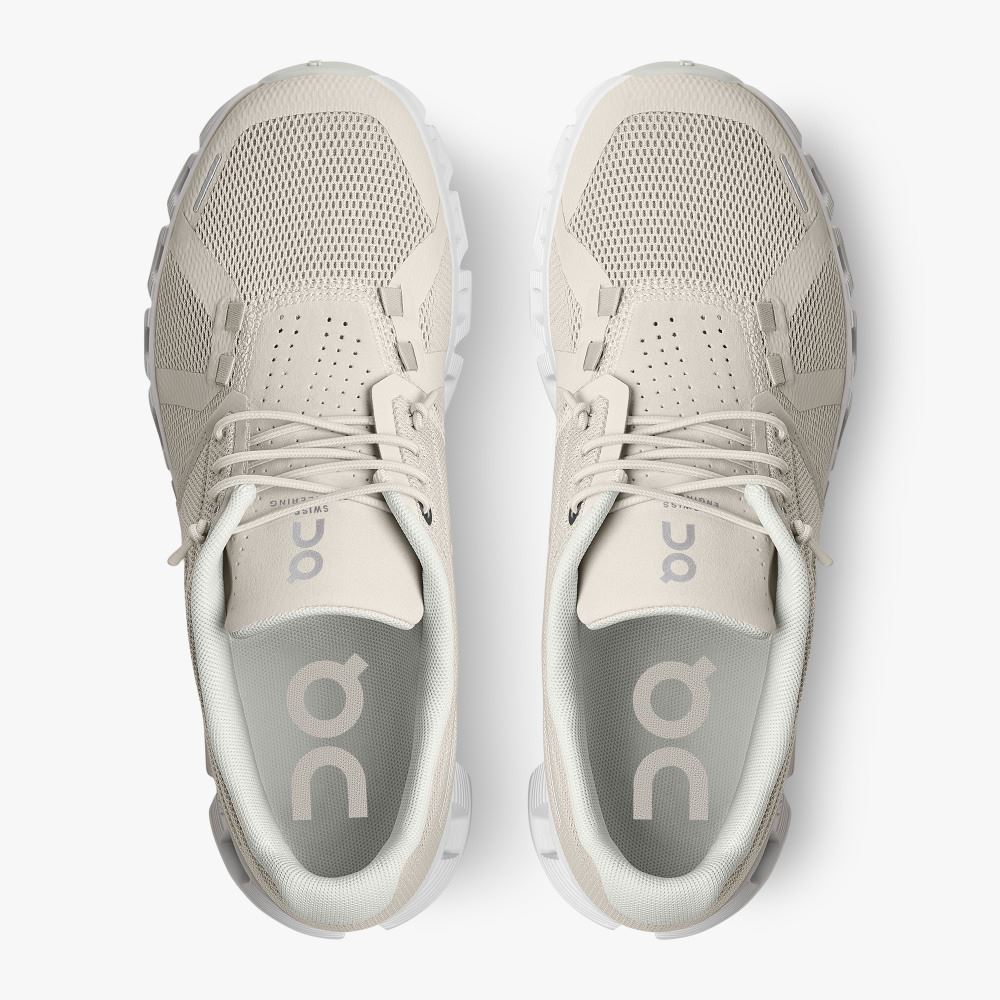 On Running 5 - the lightweight shoe for everyday performance - Pearl | White ON95XF307 - Image 2