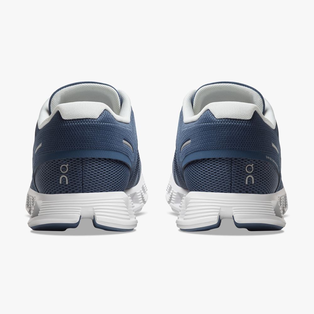On Running 5 - the lightweight shoe for everyday performance - Denim | White ON95XF303 - Image 5