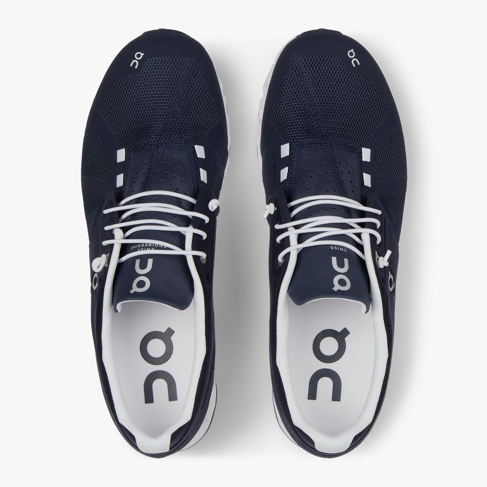 On Running - the lightweight shoe for everyday performance - Navy | White ON95XF190 - Image 2