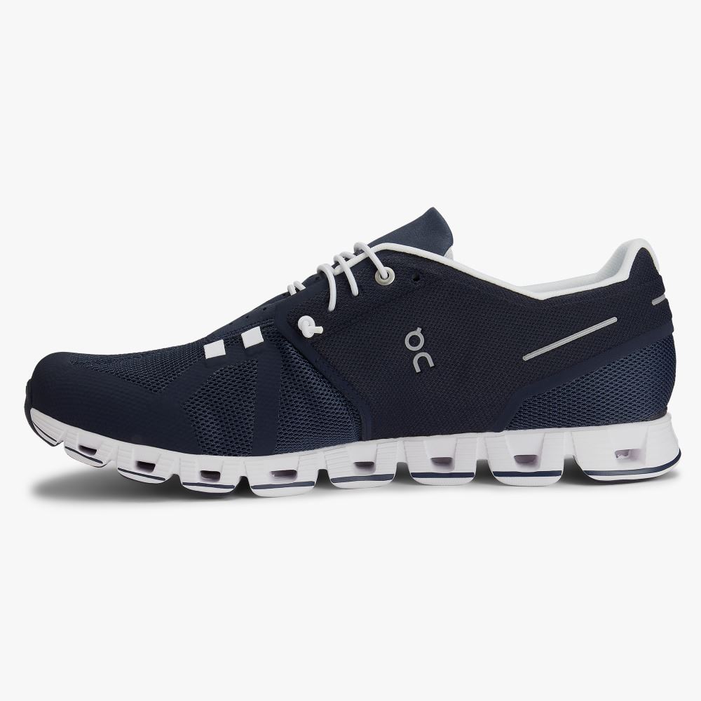 On Running - the lightweight shoe for everyday performance - Navy | White ON95XF190 - Image 4