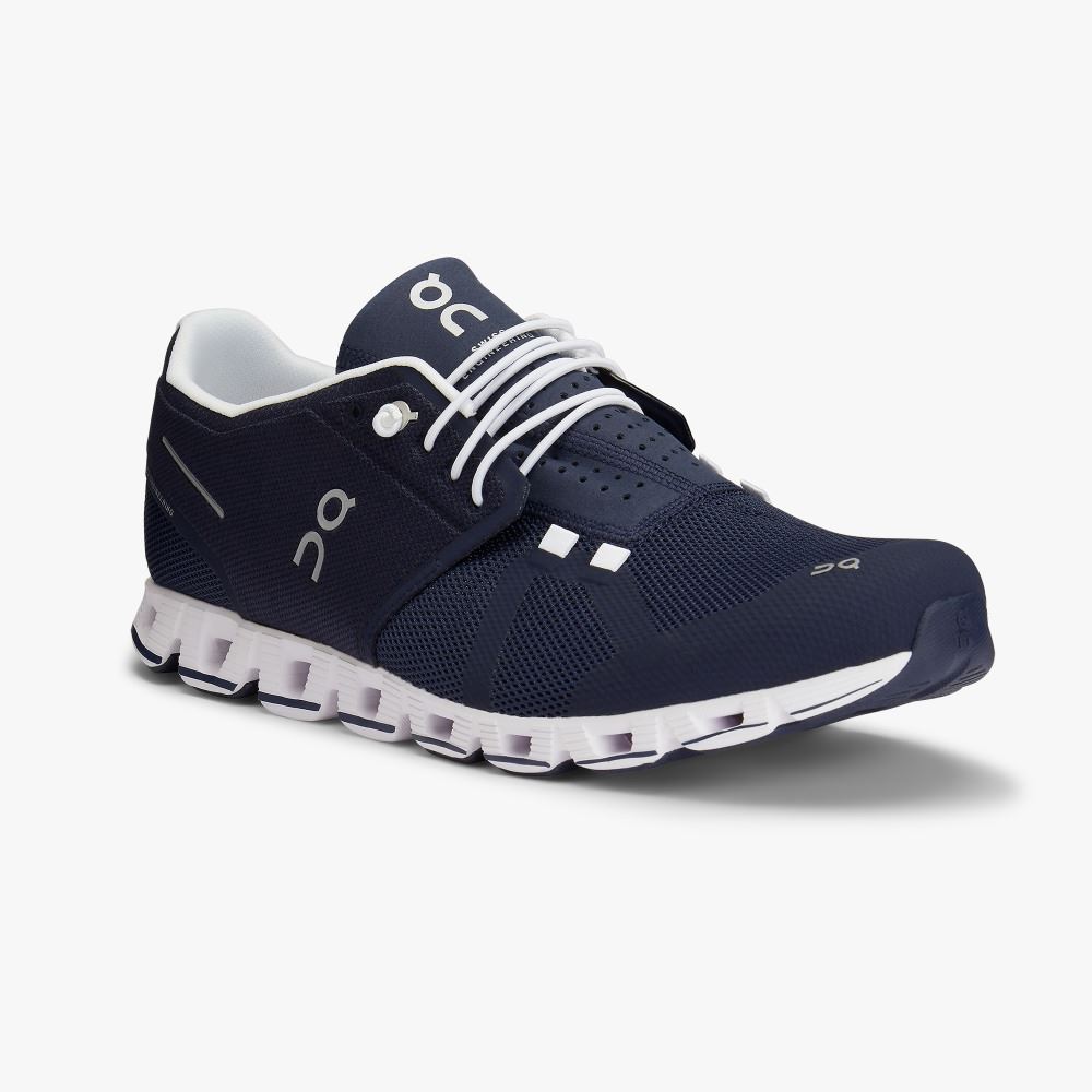 On Running - the lightweight shoe for everyday performance - Navy | White ON95XF190 - Image 6