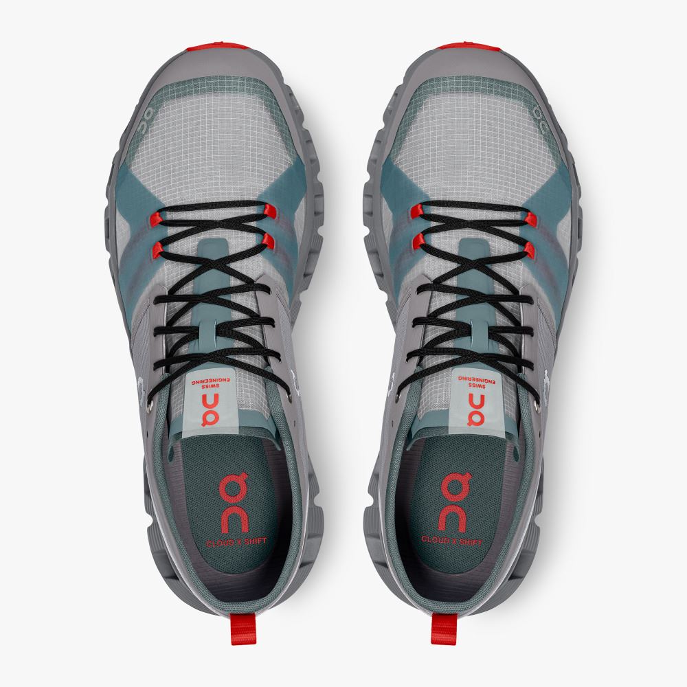 On Running X Shift: Colorful Lightweight Workout Shoe - Alloy | Red ON95XF231 - Image 2