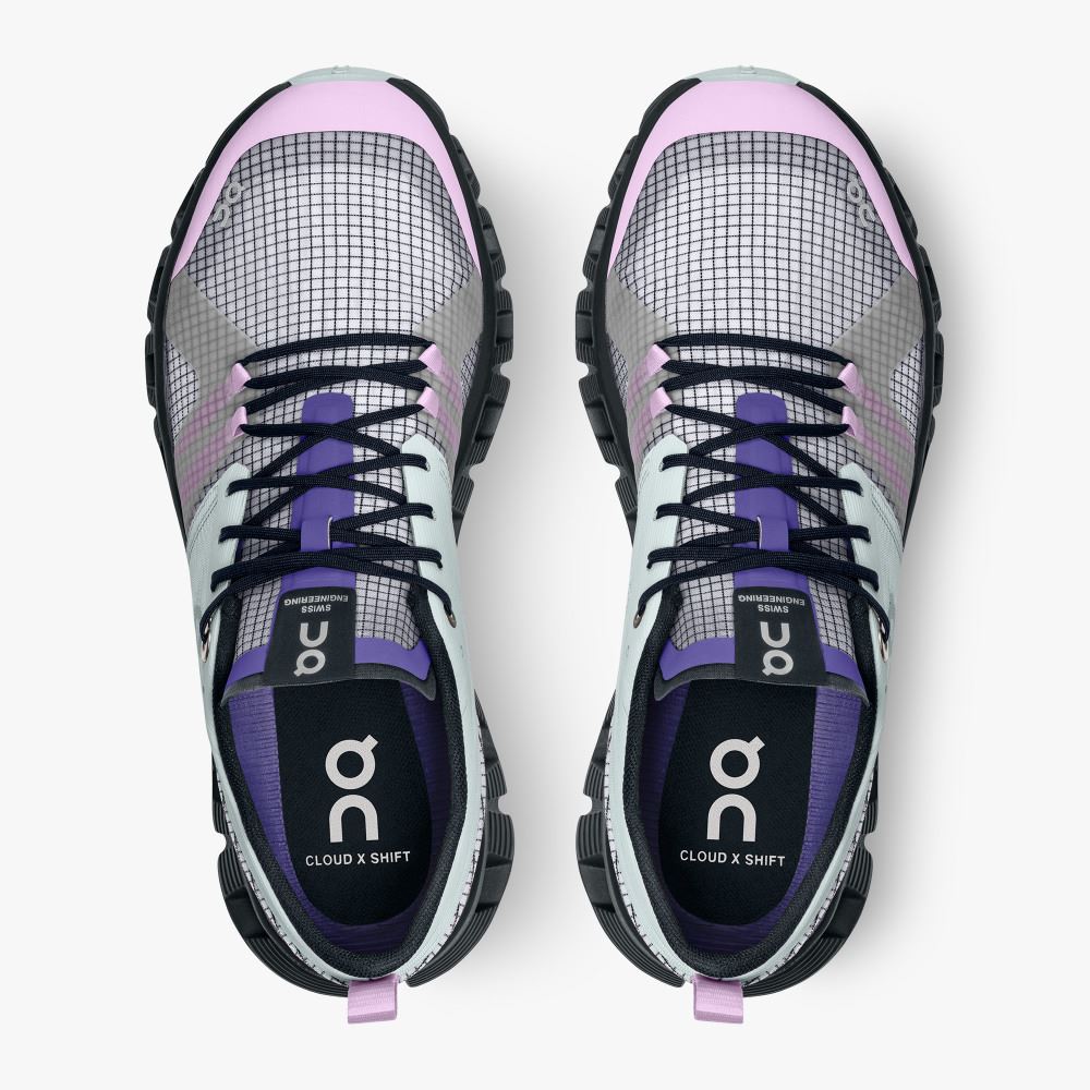 On Running X Shift: Colorful Lightweight Workout Shoe - Surf | Vapor ON95XF353 - Image 2