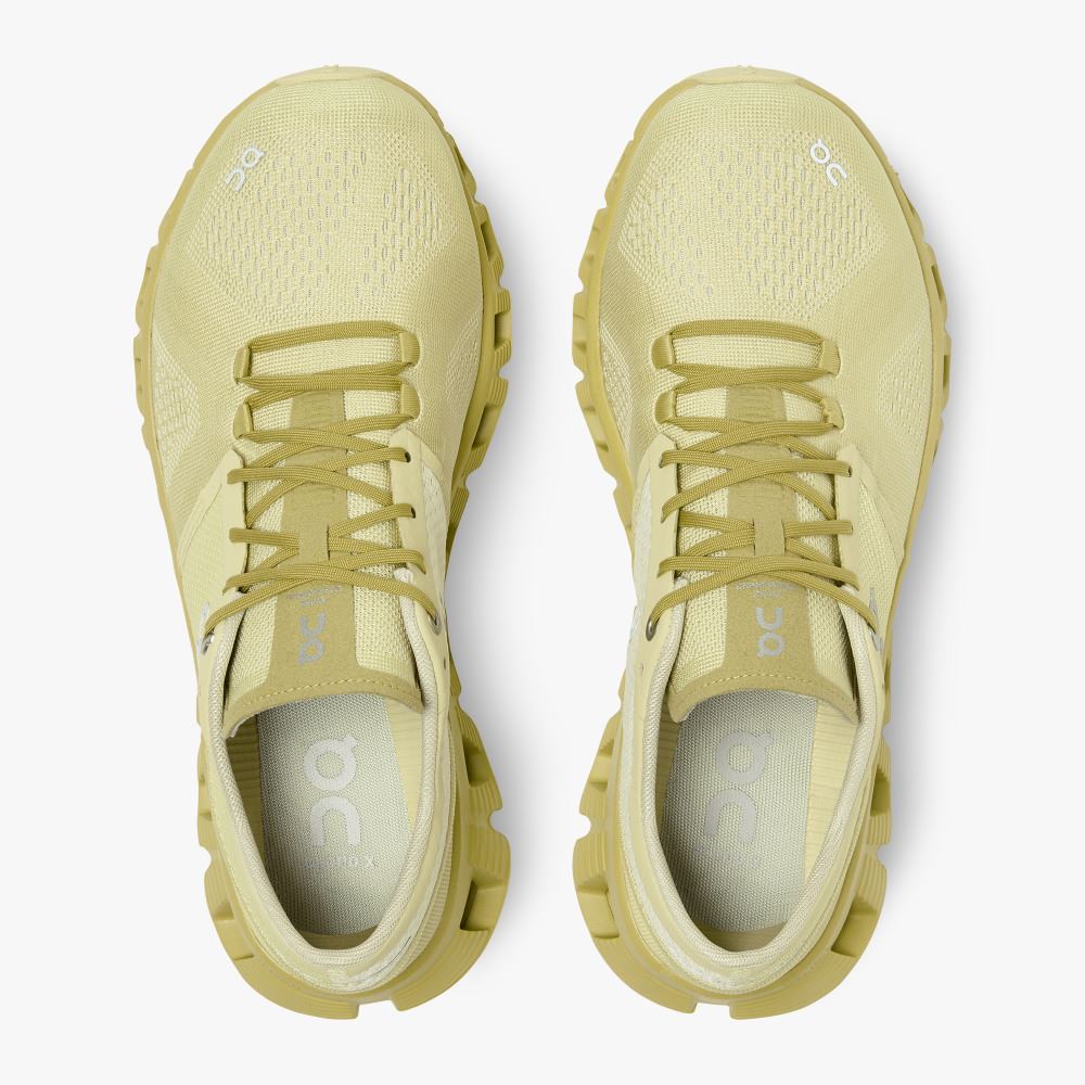 On New Cloud X - Workout and Cross Training Shoe - Glade | Citron ON95XF359 - Image 2