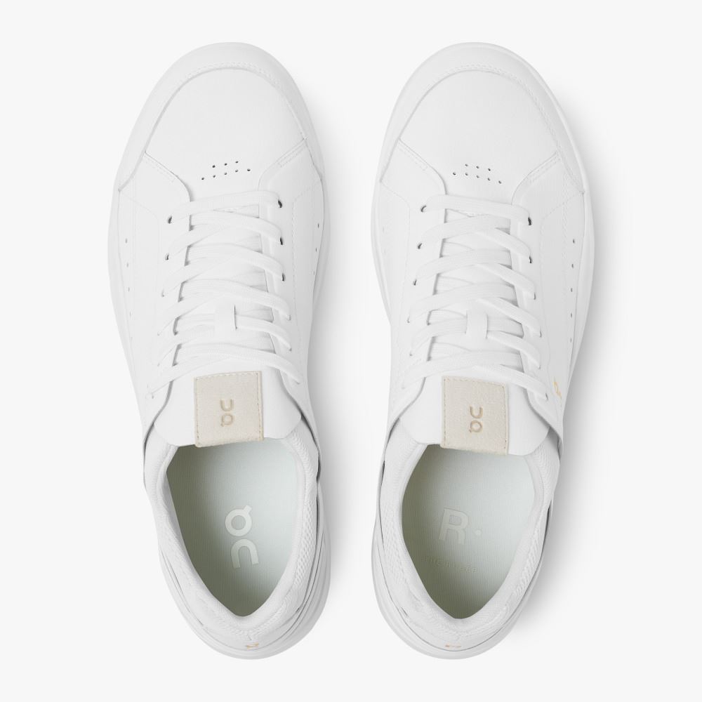 On THE ROGER: tennis-inspired sneaker by On & Roger Federer - White | Gum ON95XF280 - Image 2