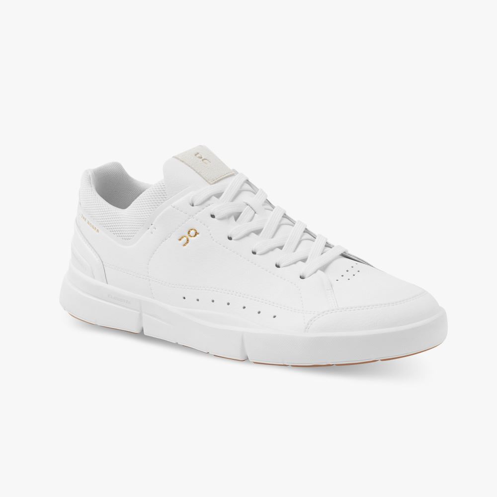 On THE ROGER: tennis-inspired sneaker by On & Roger Federer - White | Gum ON95XF280 - Image 6