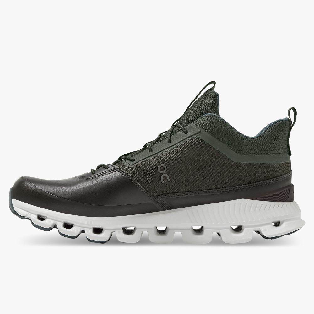 On Running Hi - High Top Sneaker - Fir | Umber ON95XF207 - Image 4