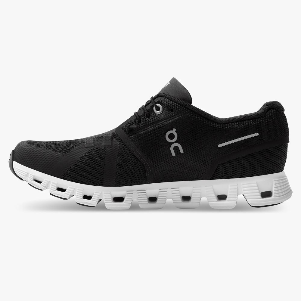 On Running 5 - the lightweight shoe for everyday performance - Black | White ON95XF302 - Image 4