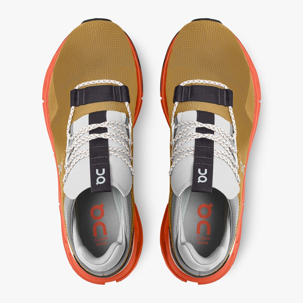 On Runningnova - The lightweight sneaker for all-day comfort - Cumin | Flame ON95XF256 - Image 2
