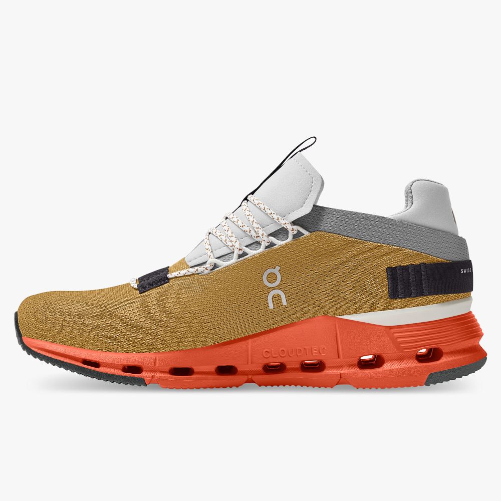 On Runningnova - The lightweight sneaker for all-day comfort - Cumin | Flame ON95XF256 - Image 4
